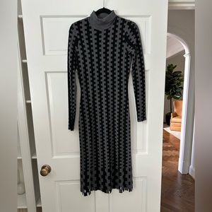 DVF midi sweater dress
